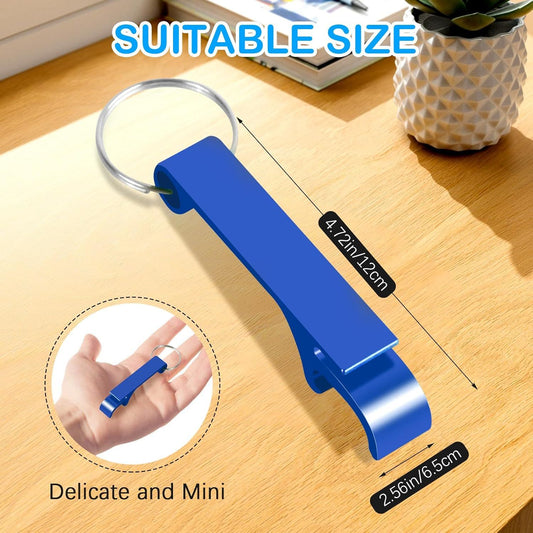 9 PCS Beer Bottle Openers,Colorful Aluminum Bottle Openers Keychains for Beer,Cans,Soda V1258-DP02-D-520