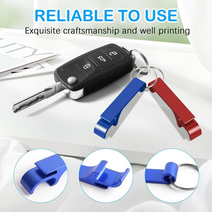 9 PCS Beer Bottle Openers,Colorful Aluminum Bottle Openers Keychains for Beer,Cans,Soda V1258-DP02-D-520