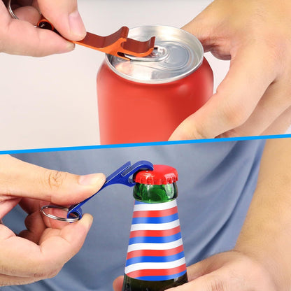 9 PCS Beer Bottle Openers,Colorful Aluminum Bottle Openers Keychains for Beer,Cans,Soda V1258-DP02-D-520