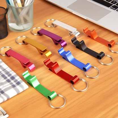 9 PCS Beer Bottle Openers,Colorful Aluminum Bottle Openers Keychains for Beer,Cans,Soda V1258-DP02-D-520
