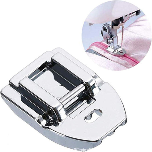 Concealed Invisible Zipper Foot Fits All Low Shank Snap-On Singer Brother Babylock Euro-Pro Janome Kenmore V1258-DP02-D-543