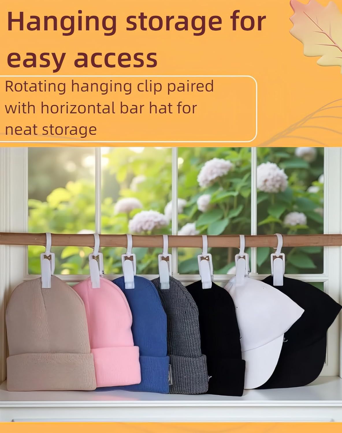 10-Pack Heavy Duty Swivel Clothes Pins - 360 degrees Rotating Hooks for Laundry, Beach Towels, Curtains, V1258-DP02-D-552