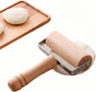 Stainless Steel & Beechwood Rolling Pin with Adjustable Thickness - Ergonomic Dumpling/Pasta Maker, Pizza, V1258-DP02-D-554