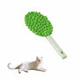 Pet Durian Massage Comb, Dual-Sided Cat Dog Grooming Tool with Back Scraping Teeth, Green, 8.66 inch V1258-DP02-D-570