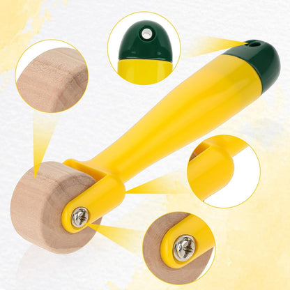 Quilting Seam Roller 2.3 cm Wallpaper Roller Seam Roller for Quilting Sewing Seam Roller Tool with Easy to V1258-DP02-D-585