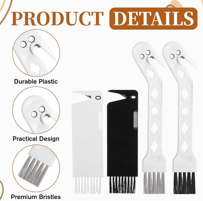 4 PCS Handheld Vacuum Cleaner Brush, Universal Dust Brush, 2 in 1 Vacuum Roller Cleaning Tool for Sweeping V1258-DP02-D-600