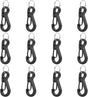 Small Carabiner Clip Metal Spring Snap Hooks Mini Paracord Hanging Clips for Camera Strap, Flashlight, Key V1258-DP02-D-61