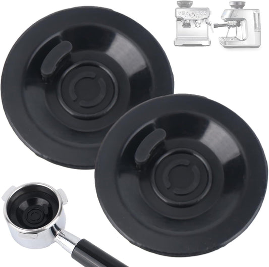 2pcs Espresso Cleaning Disc, 54mm Silicone Backflush Cleaning Tablets kit for Sage Breville Espresso Machines V1258-DP02-D-613