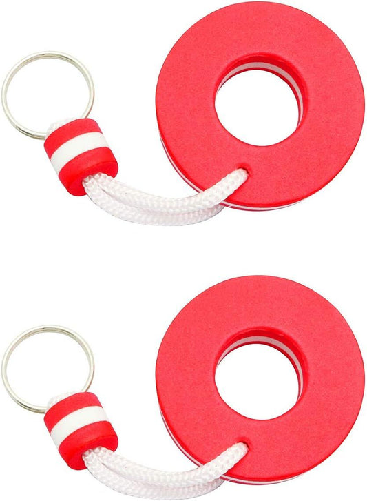 2PCS Floating Keyring, Water Buoyant Keychain, Safety Key Chain for Swimming Pool, Gym, Mall, Sauna V1258-DP02-D-614