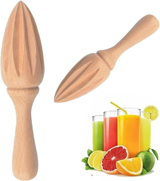 Wooden Citrus Reamer,Handheld Hand Citrus Lemon Juicer,Portable Fruit Squeezer,Kitchen Juicing Tool,Manual V1258-DP02-D-622