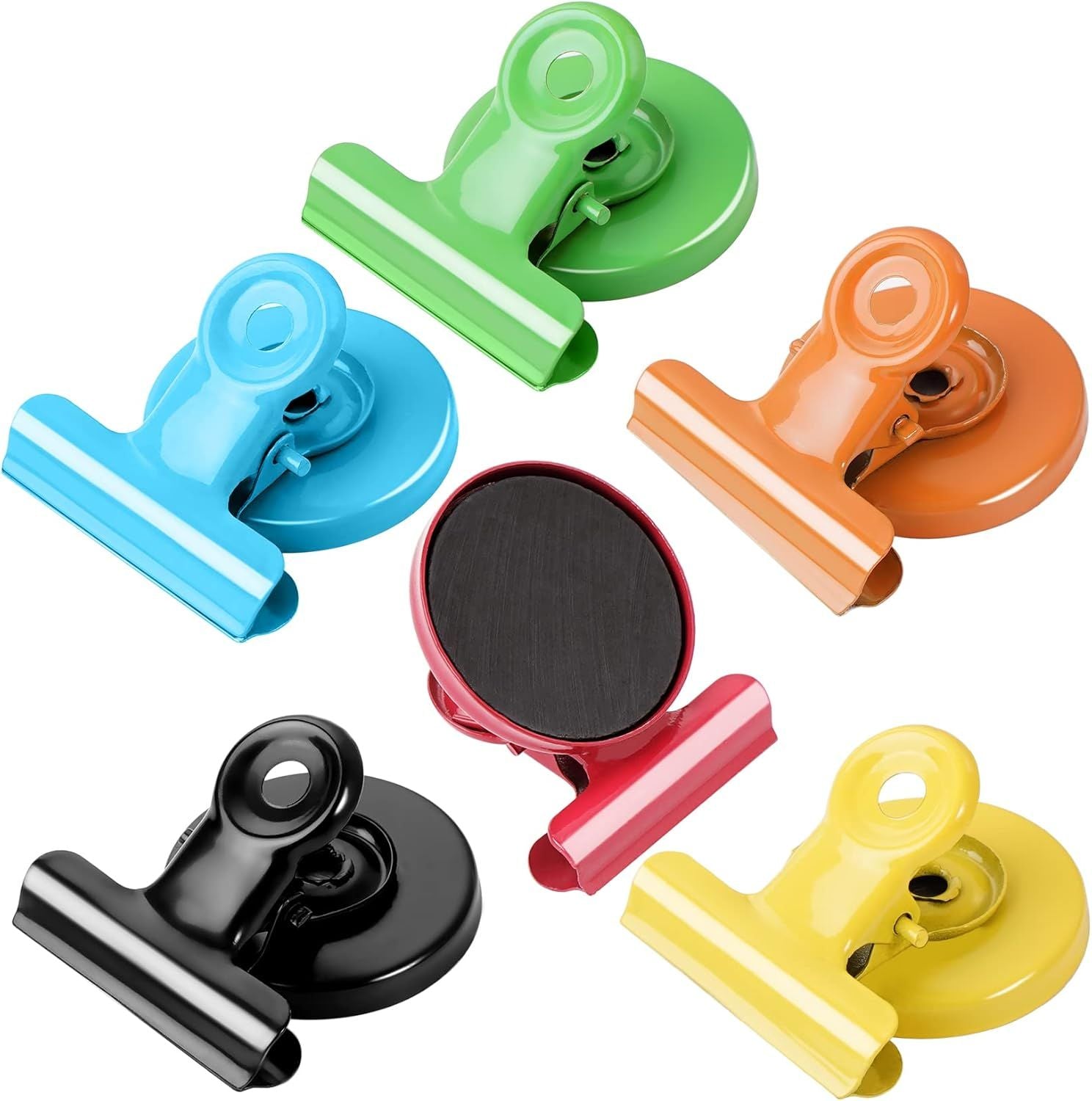 6 Pack Fridge Magnets Refrigerator Magnets, Magnetic Clips for Whiteboard, Magnet Clips for Kitchen Office V1258-DP02-D-626