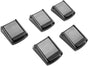 CooBigo 5pcs Webbing Cam Buckles Plastic Black Toggle Clip Backpack Straps V1258-DP02-D-63