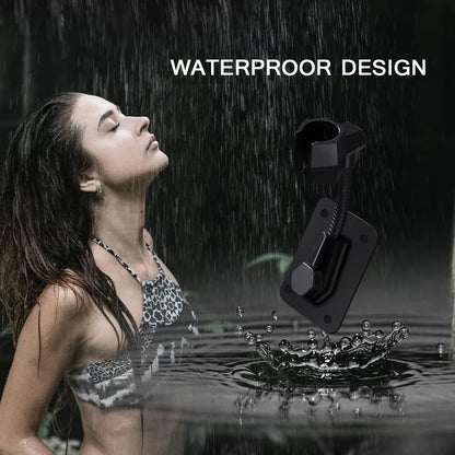 Shower Head Holder Strong Adhesive 360 Degree Rotatable Adjustable Handheld Shower Wand Holder Wall Mount V1258-DP02-D-632