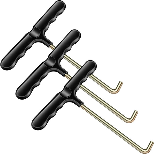 Trampoline Spring Pull Tool Kit Trampoline T-Hook Puller Spring Pull T-Shape Hook Trampoline Accessories V1258-DP02-D-638