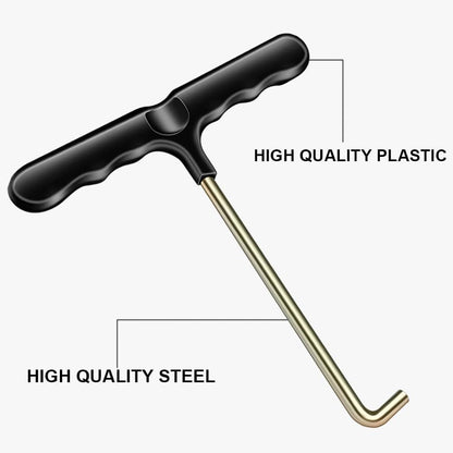 Trampoline Spring Pull Tool Kit Trampoline T-Hook Puller Spring Pull T-Shape Hook Trampoline Accessories V1258-DP02-D-638