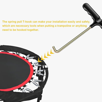 Trampoline Spring Pull Tool Kit Trampoline T-Hook Puller Spring Pull T-Shape Hook Trampoline Accessories V1258-DP02-D-638