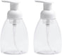 2-Pack Foaming Soap Dispenser Pump Bottles,Foam Hand Soap Dispenser with Refillable Plastic Container for V1258-DP02-D-640