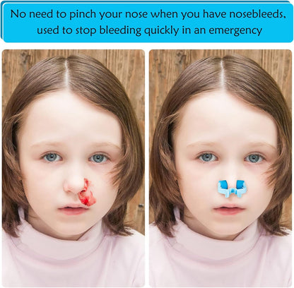 Nose Stop Clips Nasal Nose Stopper Clips Plastic Foam for Emergency or Accident V1258-DP02-D-647