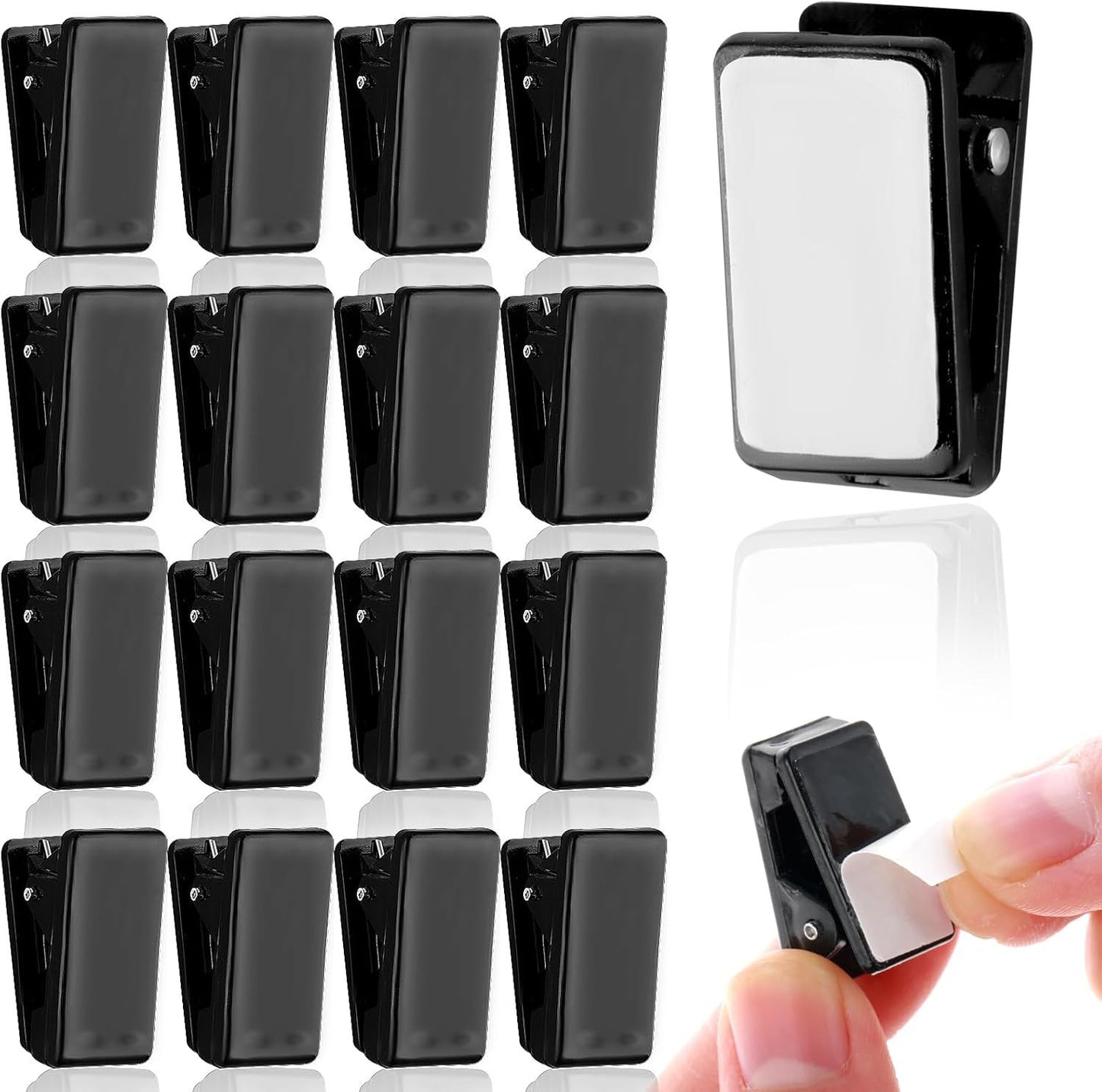 15 Pcs Self Adhesive Tapestry Clips - Double-Sided Adhesive Spring Clips for Blanket, Poster, Clothing, Wall V1258-DP02-D-665