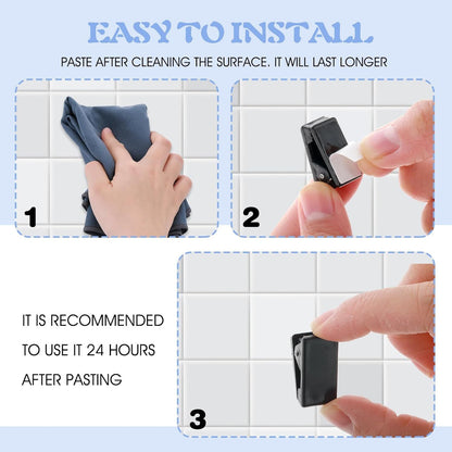 15 Pcs Self Adhesive Tapestry Clips - Double-Sided Adhesive Spring Clips for Blanket, Poster, Clothing, Wall V1258-DP02-D-665