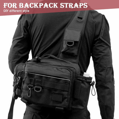 CooBigo 12 Pack D-Rings Plastic Buckle 1" Without Bar D Ring for Webbing Strap Backpack Water Pouche Belt Dog V1258-DP02-D-74