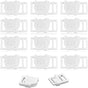 CooBigo 25Pack 3/8" Cat Collar Breakaway Clasps Accessories Plastic Adjustable Buckle Small Pet Supplies for V1258-DP02-D-76
