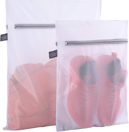 Kimmama Laundry Bag Mesh Wash Bags, Washing Machine Wash Bag, Net Washer Sack with Zipper, Dryer Pouch for V1258-DP02-D-79