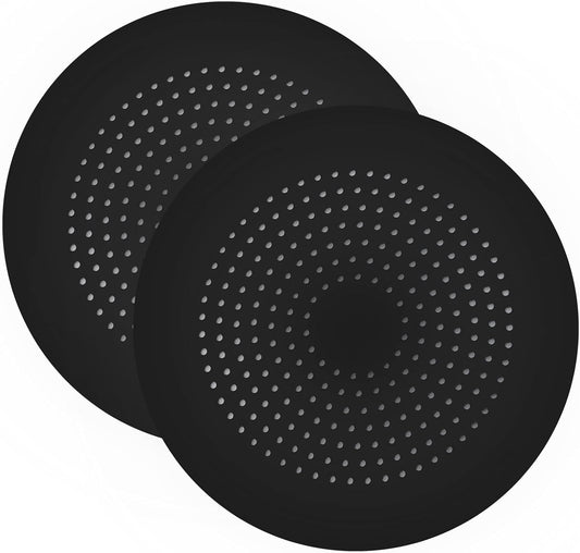 2 Pack Shower Drain Hair Catcher, Silicone Drain Cover with Suction Cup,Shower Drain Protector Drain Strainer V1258-DP02-D-82