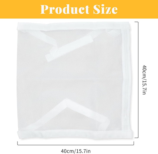 Sneaker Dryer Bag,Shoe Wash & Dry Net Bag for Dryer 15.7*15 Inch Shoe Washing Machine Bag Adjustable Magic V1258-DP02-E-103