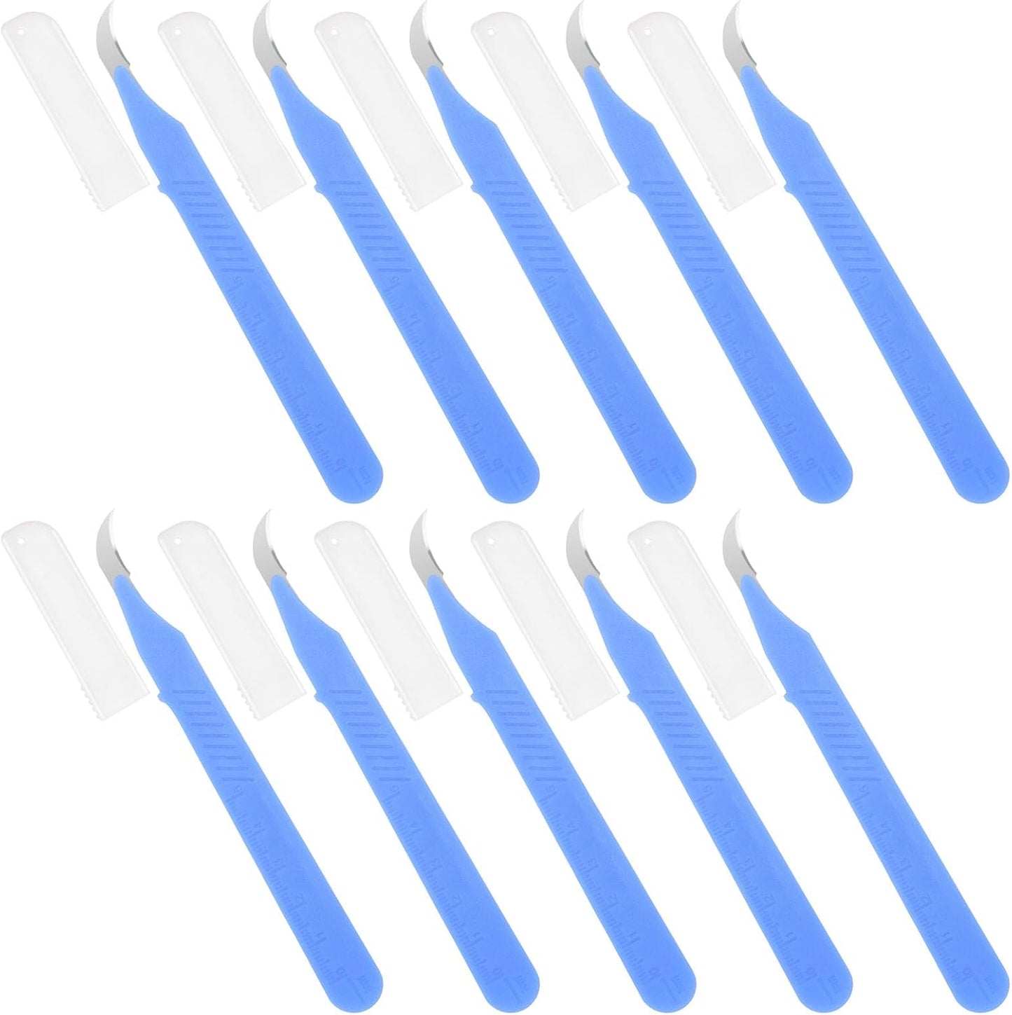 10 Pcs Seam Ripper for Sewing,Stitch Remover Razor with Protective Case and Anti-Slip Handle Light Thread V1258-DP02-E-108