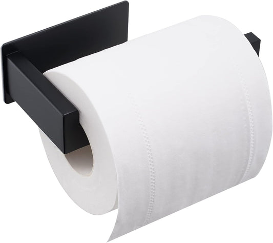 Toilet Paper Holder, Adhesive Toilet Paper Roll Holder, SUS304 Stainless Steel Rustproof Wall for Bathroom, V1258-DP02-E-130
