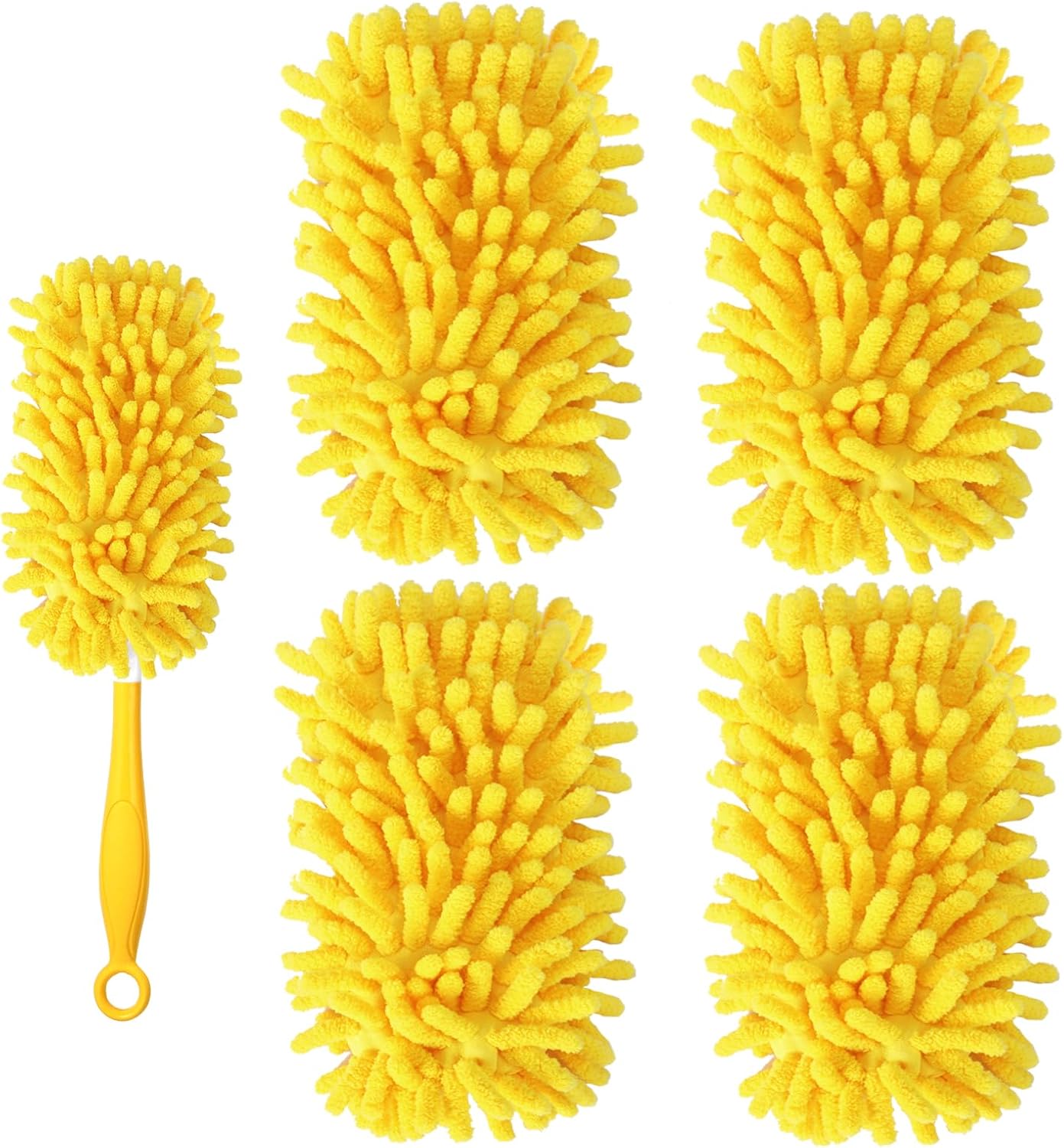Reusable Duster Refill Compatible with Swiffer Hand Duster - 360 Heavy Duty Dusters Refills - Microfiber V1258-DP02-E-150