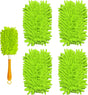 Reusable Duster Refill Compatible with Swiffer Hand Duster - Microfiber Ceiling Fan Duster for Swiffer V1258-DP02-E-159