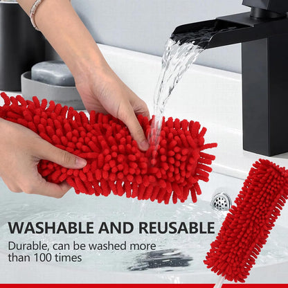 Reusable Microfiber Duster Refills Compatible with OXO & for MR.SIGA Duster - Washable Dusters Refill for OXO V1258-DP02-E-160
