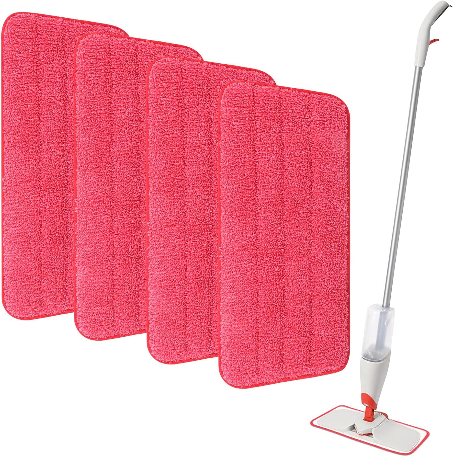 Mop Replacement Pads Compatible with OXO Good Grips Spray Mop - Reusable Microfiber Pad Refill for Floor V1258-DP02-E-161