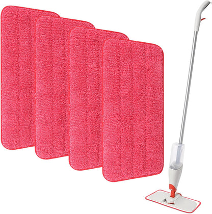 Mop Replacement Pads Compatible with OXO Good Grips Spray Mop - Reusable Microfiber Pad Refill for Floor V1258-DP02-E-161