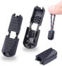 25 Pack Zipper Pull Tabs Cord Ends Tips Shoe Lace End Clips Cord Lock for Paracord Molle Backpack Quick No V1258-DP02-E-17