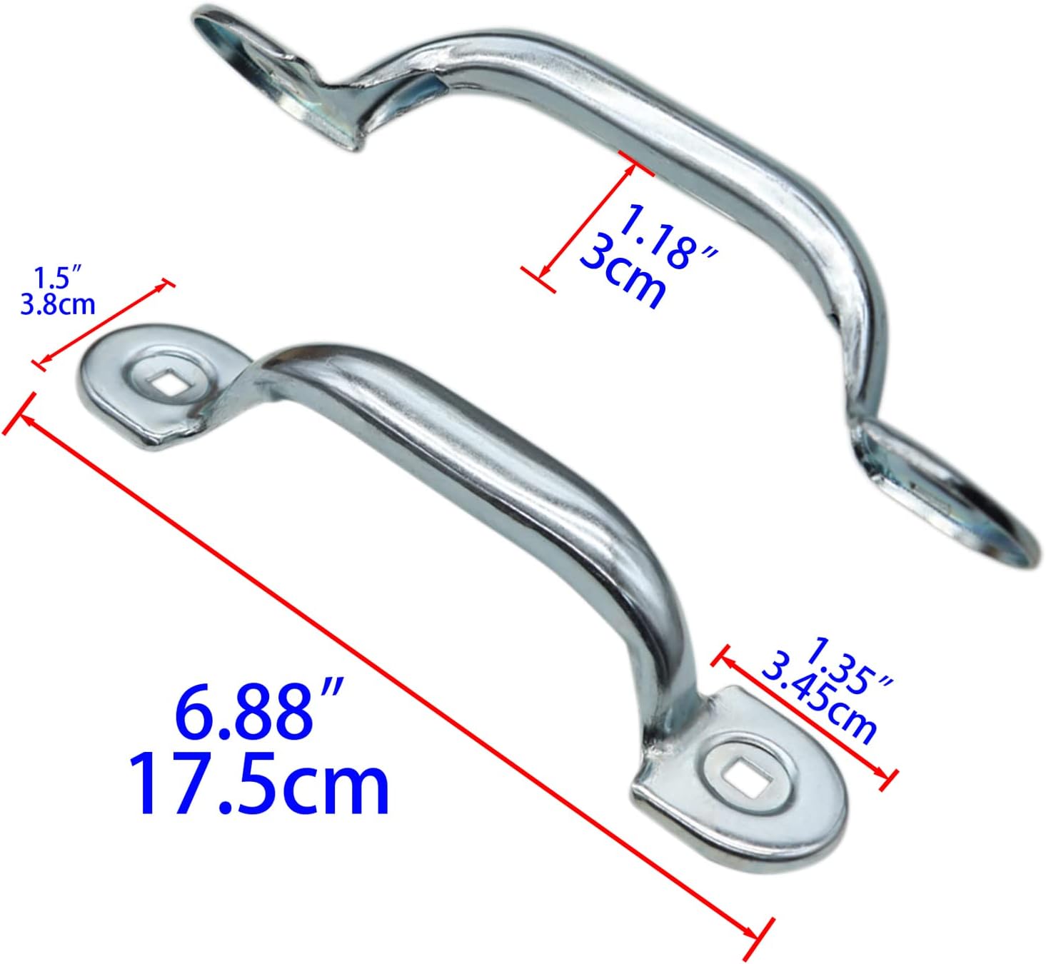 Xadnitu Garage Door Bottom Lift Handle for Most Gate Handles Replacement, Heavy Duty Door Pull Handle for V1258-DP02-E-172