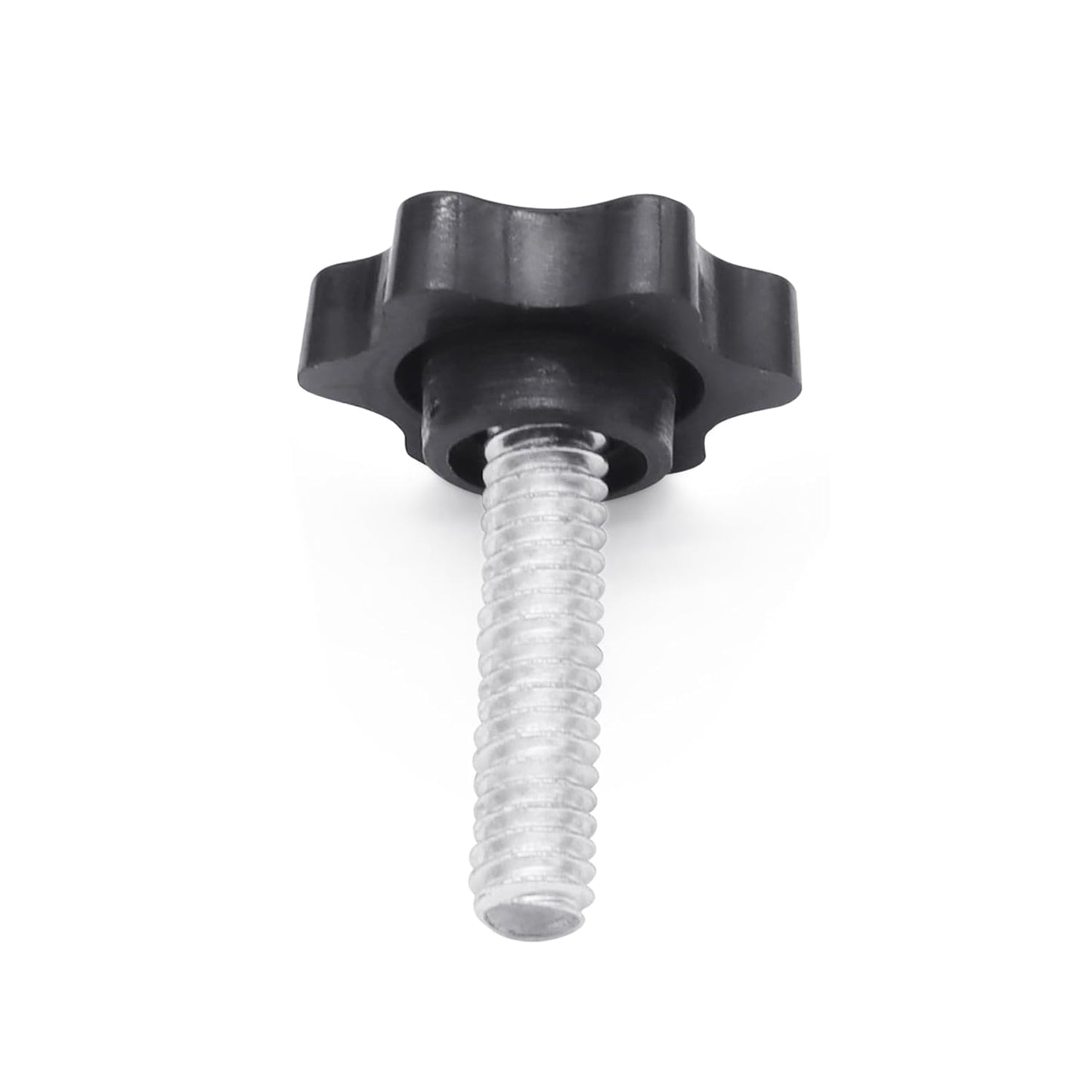 Xadnitu 10 Pieces 1/4''-20-1'' Thread Knob Plastic Star Shaped Nut Clamping Male Handle Tightening Screw V1258-DP02-E-173