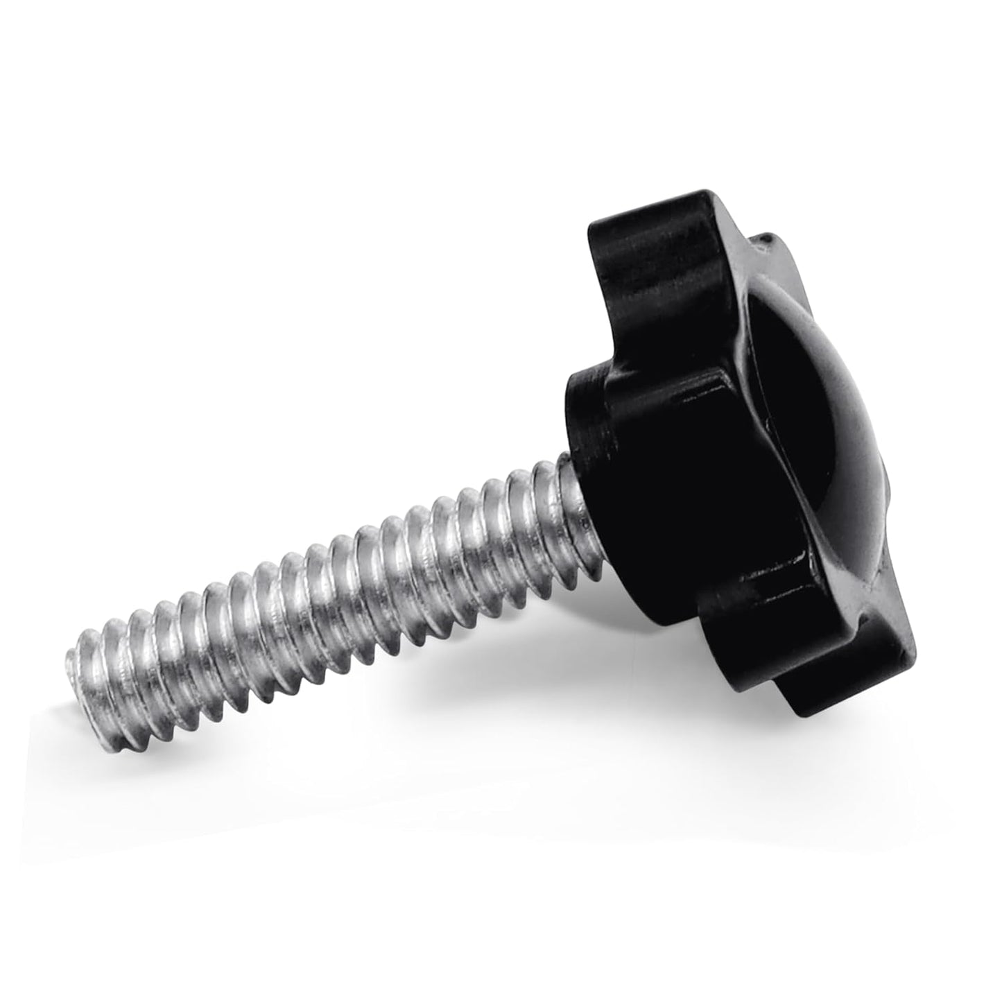 Xadnitu 10 Pieces 1/4''-20-1'' Thread Knob Plastic Star Shaped Nut Clamping Male Handle Tightening Screw V1258-DP02-E-173