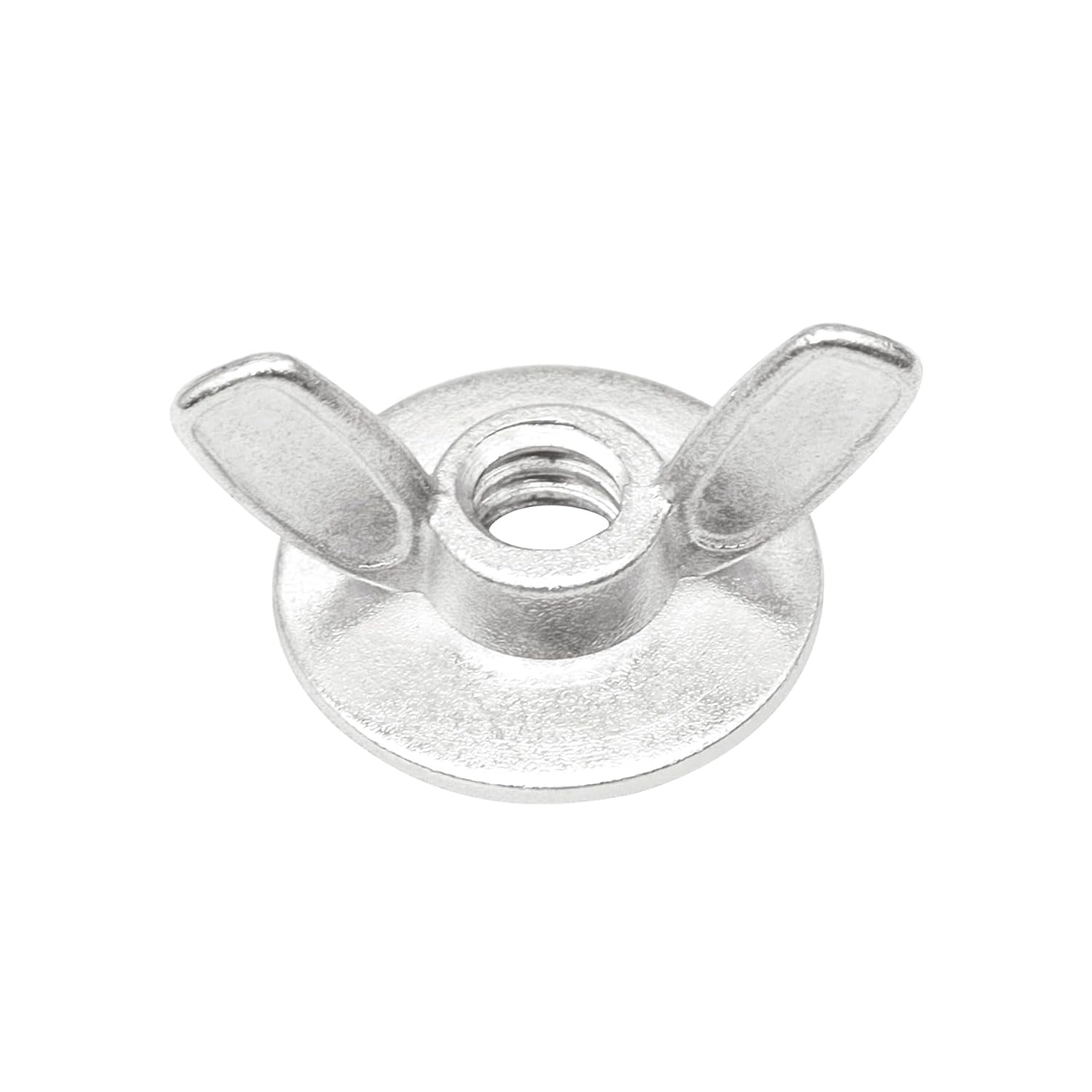 Xadnitu 50 Pieces 1/4''-20 Washered Wing Nut, Zinc Plated Hurricane Hardware Butterfly Nuts with Washer for V1258-DP02-E-175
