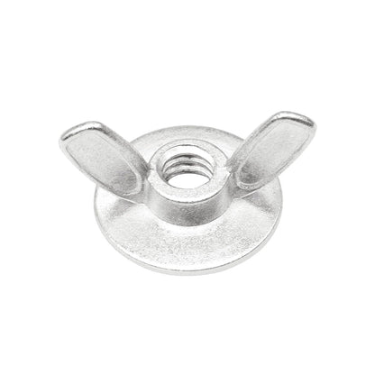 Xadnitu 50 Pieces 1/4''-20 Washered Wing Nut, Zinc Plated Hurricane Hardware Butterfly Nuts with Washer for V1258-DP02-E-175