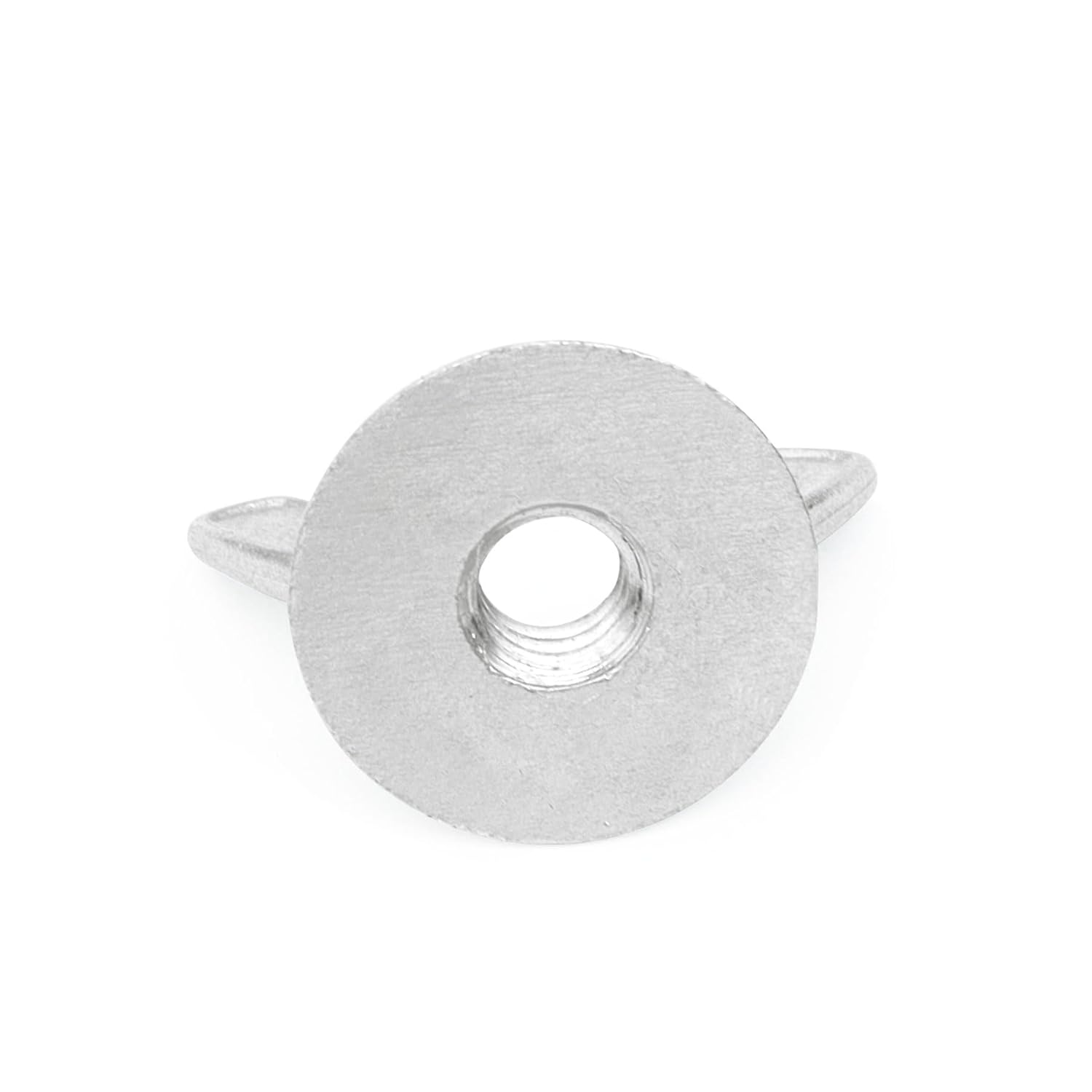 Xadnitu 50 Pieces 1/4''-20 Washered Wing Nut, Zinc Plated Hurricane Hardware Butterfly Nuts with Washer for V1258-DP02-E-175