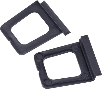 Xadnitu 30 Pieces Plastic Window Screen Pull Tabs, Screens Lift Hollow Tabs Installed in Flat Spline Channel V1258-DP02-E-176