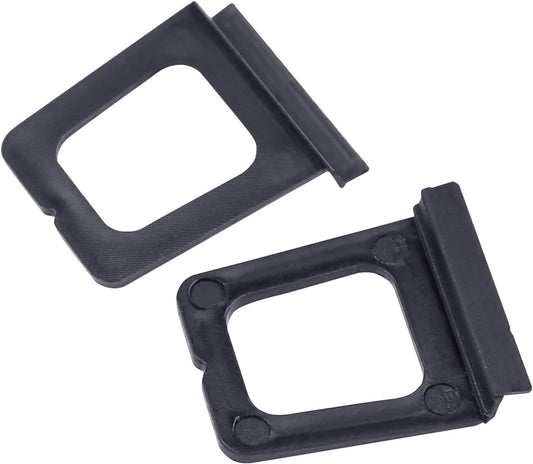 Xadnitu 30 Pieces Plastic Window Screen Pull Tabs, Screens Lift Hollow Tabs Installed in Flat Spline Channel V1258-DP02-E-176