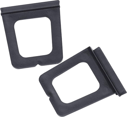 Xadnitu 30 Pieces Plastic Window Screen Pull Tabs, Screens Lift Hollow Tabs Installed in Flat Spline Channel V1258-DP02-E-176