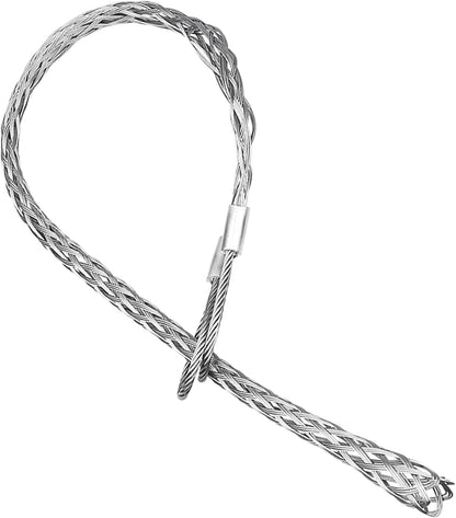 Xadnitu Cable Pulling Grip for 37-50mm OD Electrical Wires, Stainless Steel Cable Puller Sock Mesh Lassos V1258-DP02-E-182