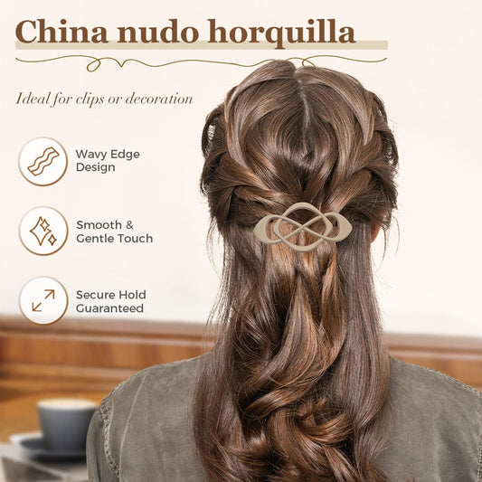 4 Pack Vintage French Barrette Hair Clips, 2026 New Hair Accessories for Women, Strong Hold No Slip Styling V1258-DP02-E-2