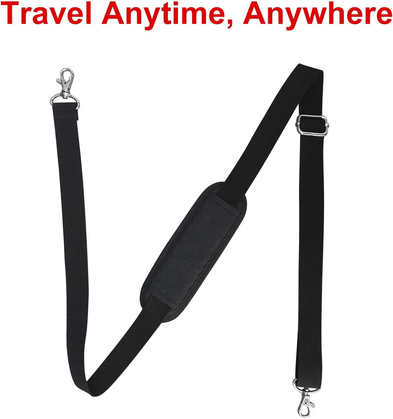 iGuerburn Shoulder Strap Carry Strap for Inogen One G4 Oxygo FIT with Swivel Hooks, Balanced Buckle and V1258-DP02-E-200