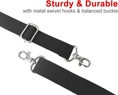 iGuerburn Shoulder Strap Carry Strap for Inogen One G4 Oxygo FIT with Swivel Hooks, Balanced Buckle and V1258-DP02-E-200